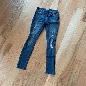 Medium Wash Skinny Jeans